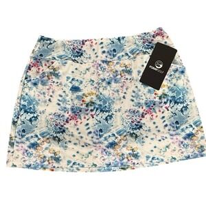 Foray Golf Basic Pocket Skirt Floral Print‎ XL